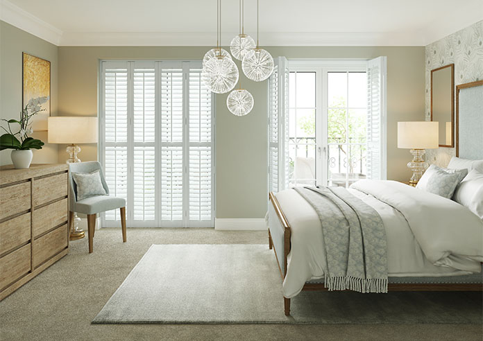 Bromley, Cool Grey - Full Height Plantation Shutter - Image 8